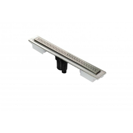 Желоб Berges C1 Brise 600, матовый хром, S-сифон D50 H60 боковой, 090131 - фото, отзывы, цена